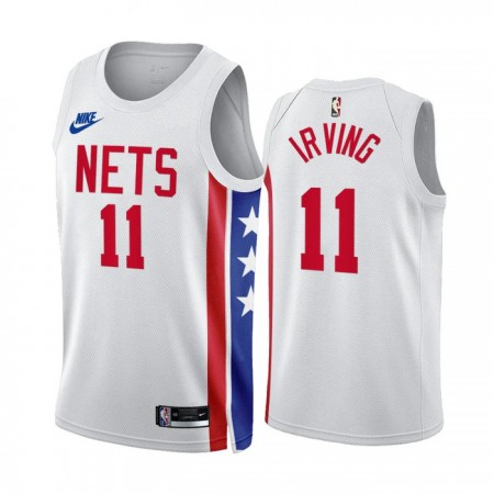 Brooklyn Nets Kyrie Irving 11 2022-23 Classic Edition Valkoinen Miesten Pelipaidat Swingman